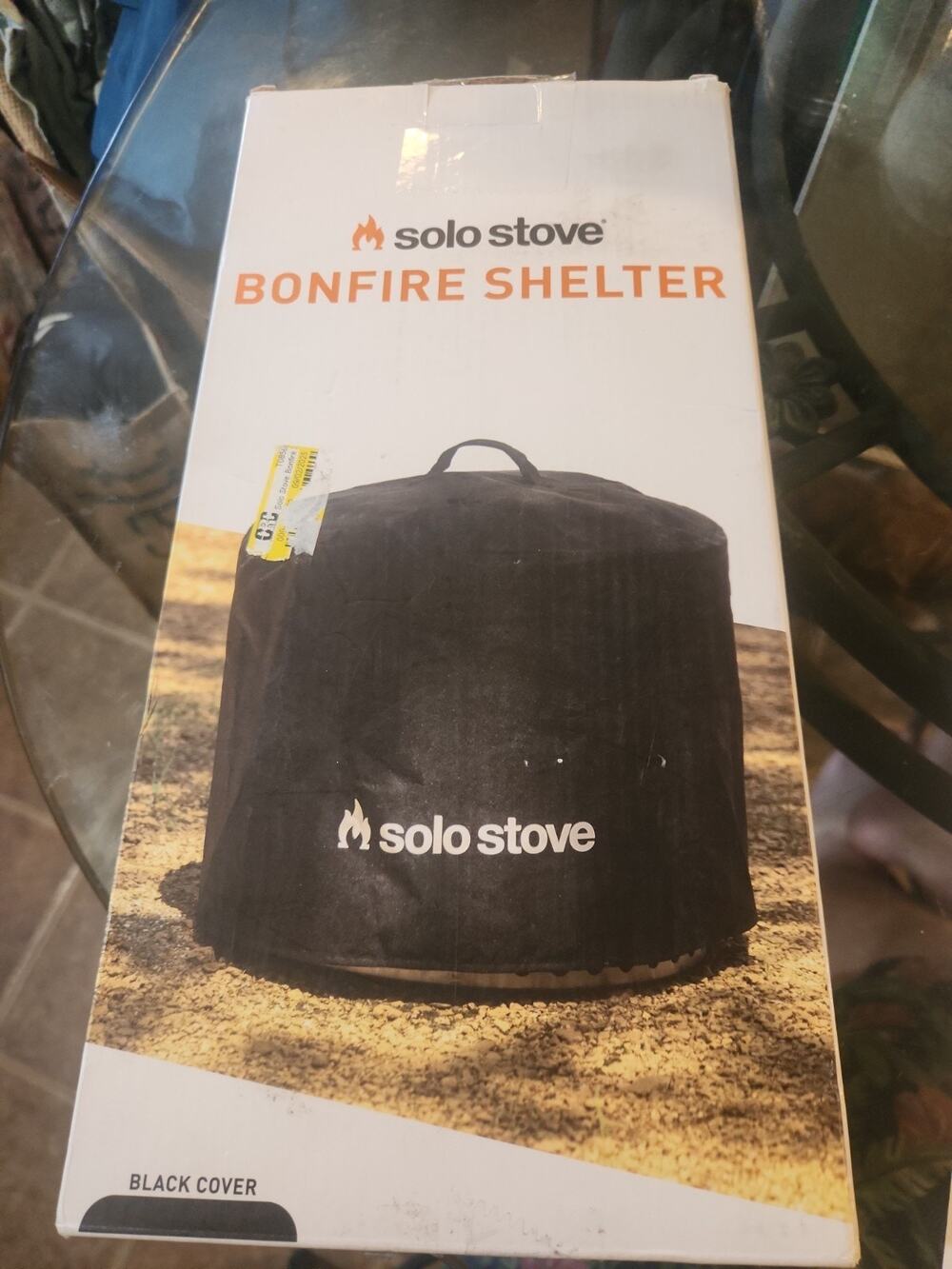 Solo Stove Bonfire Shelter Round Fire Pit Cover Weather Resistant